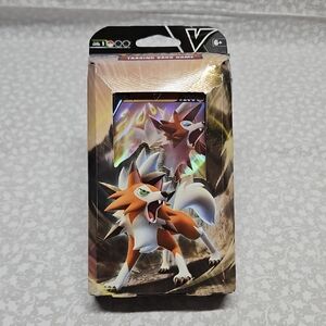 2022 Pokémon TCG Lycanroc V Battle Deck Factory Sealed